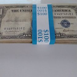 One Dollar Silver Certificates 