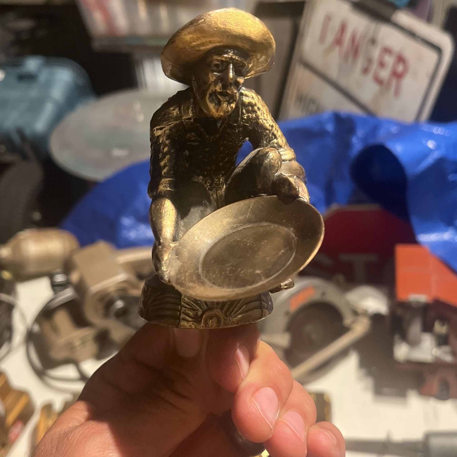 Jeep Willy The Miner Hood Ornament