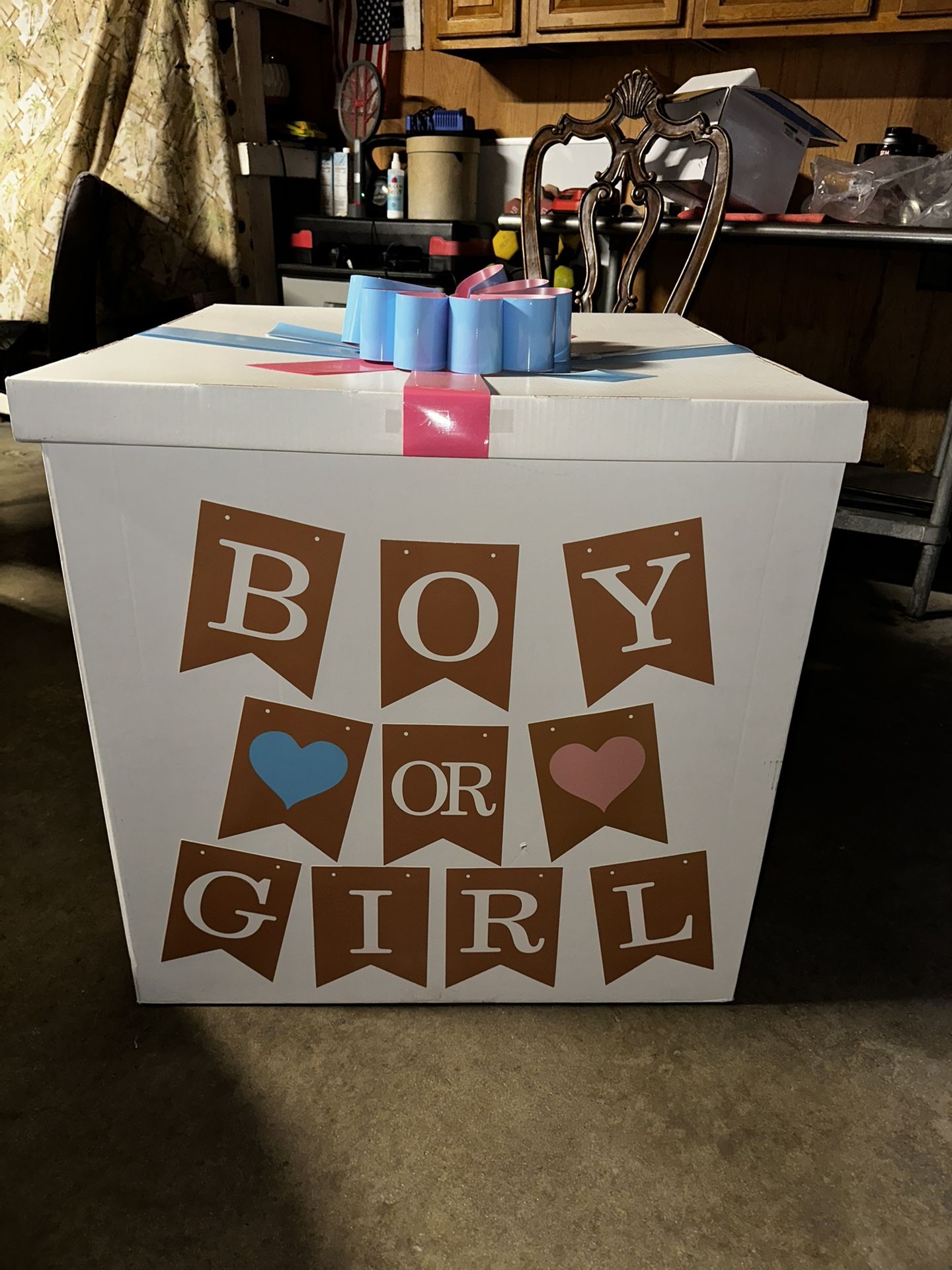 Gender Reveal Box