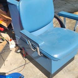 Retro Baby Blue Dryer Chair