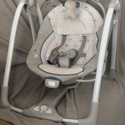 Ingenuity Portable 2 in 1 Swing & Bouncy Chair