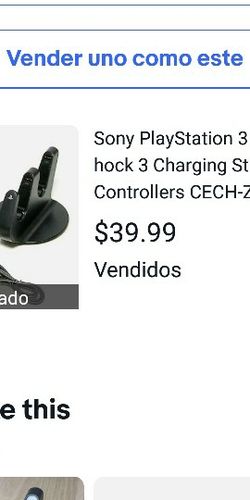 Sony Charging Station CECH-ZDC1U ZAC2 De Segunda Mano Trabaja Bien
