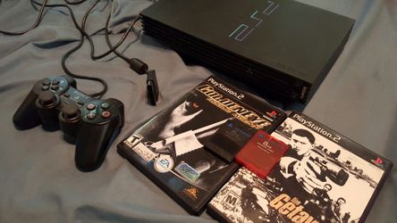 Ps2 with 2 games