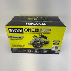 New Ryobi  ONE+ HP 18V Brushless Cordless Compact 6-1/2 Circular Saw Tool Only