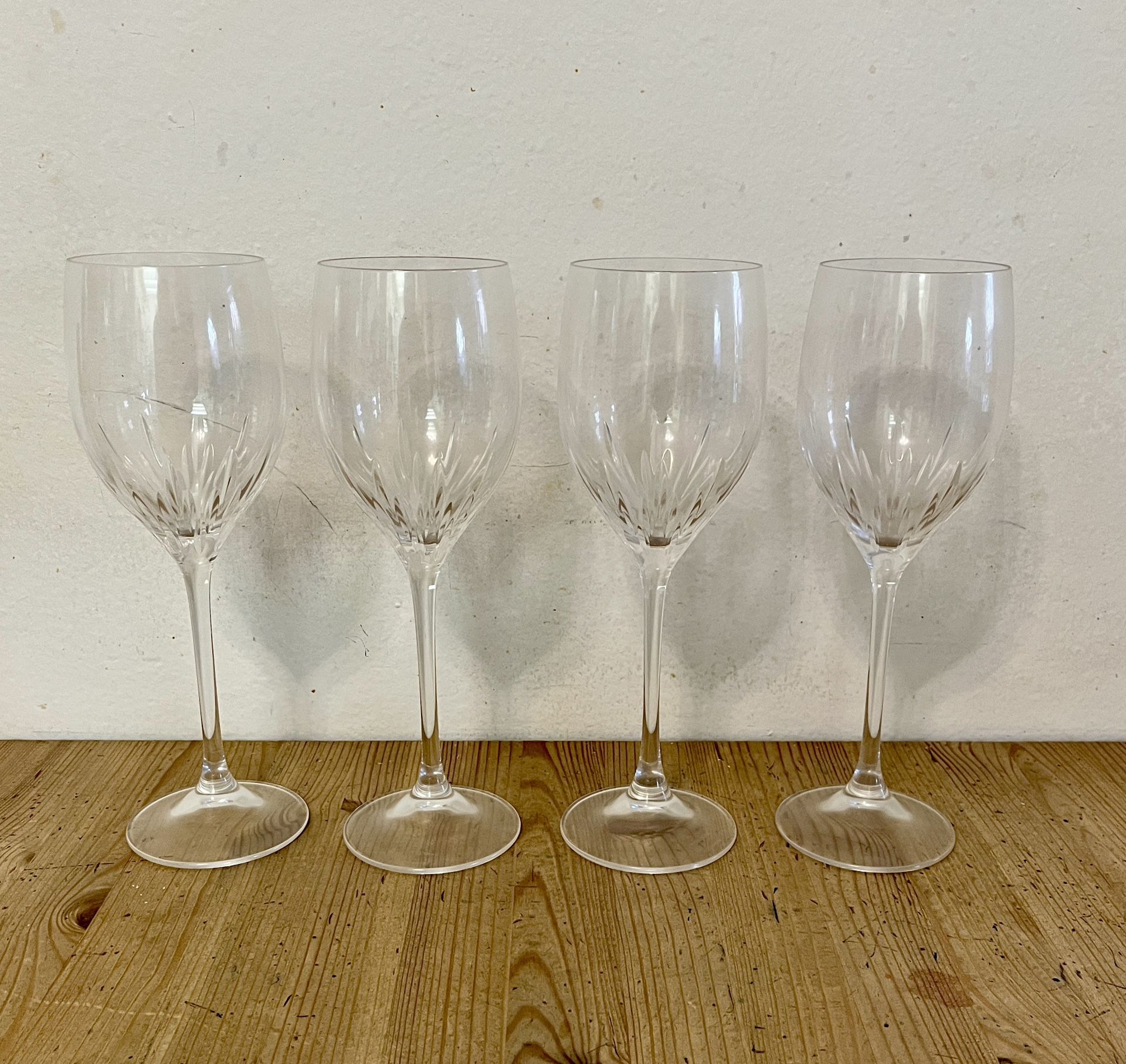 Vera Wang Crystal Wine Glasses