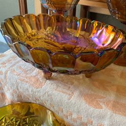 Carnival Glass Bowl 