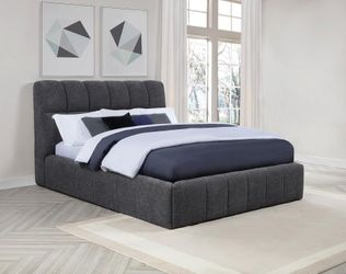 Frame Queen Grey finish, Platform bed, New Especial price
