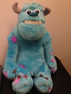 12" Disney Pixar Monsters University My Scare Pal Sulley Talking Plush Toy Doll