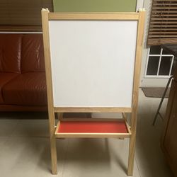 USED Ikea MALA Double-Sided Softwood Easel Board 46×17×24"