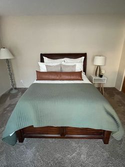 Solid wood frame