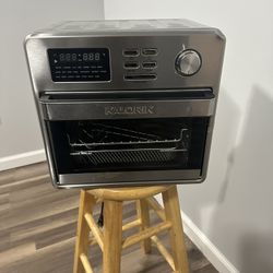 Kalorik MAXX® 16 Quart Digital Air Fryer Oven, Black and Stainless Steel