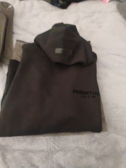 New Black Essentials hoodie XL