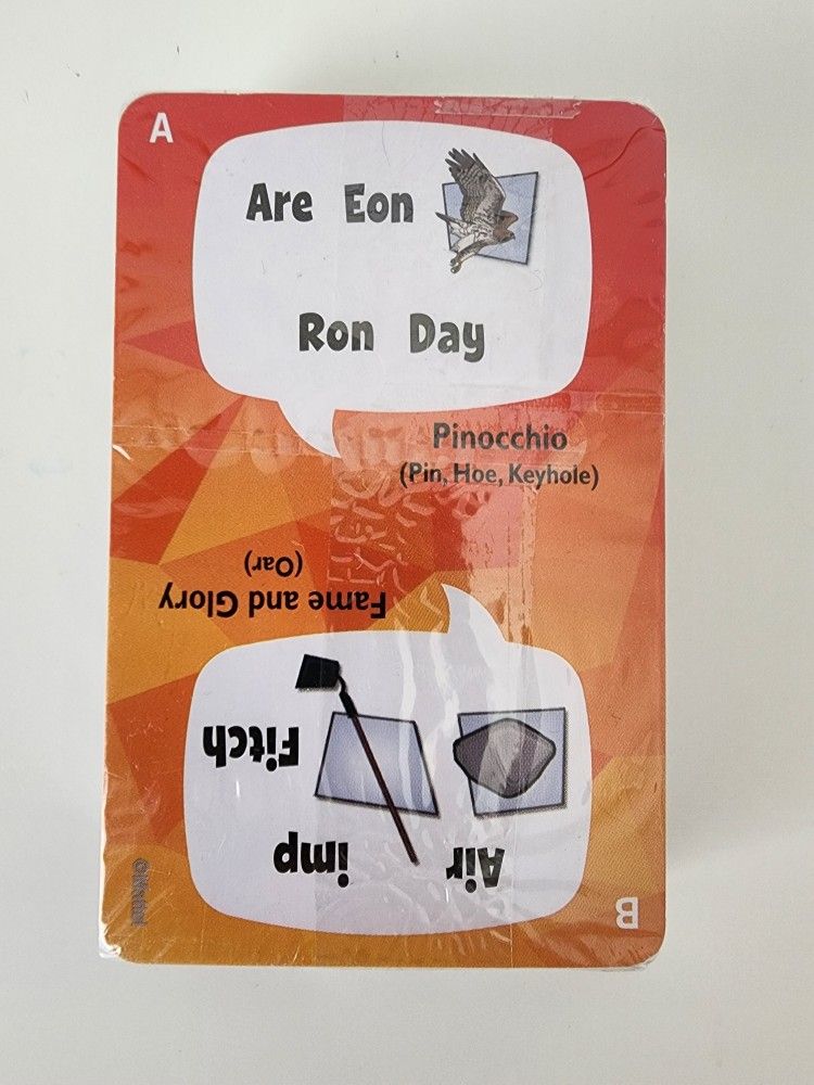 MAD GAB Card Game of Verbal Puzzle Phrases Not What You Say It’s What You Hear
