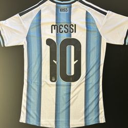Messi Argentina Soccer Jersey 