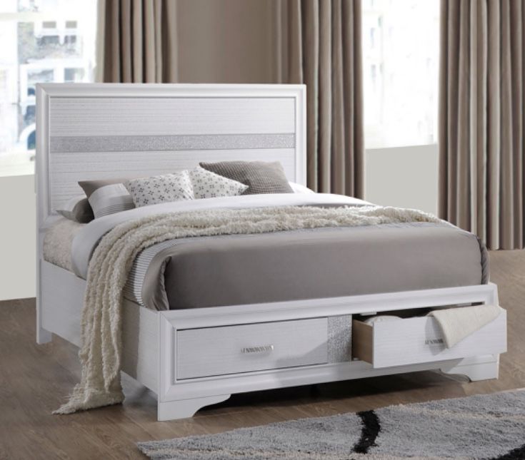 Glam Queen Size Bed Frame