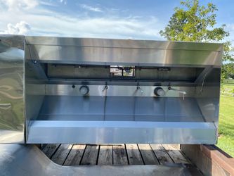 Commercial stainless vent hood