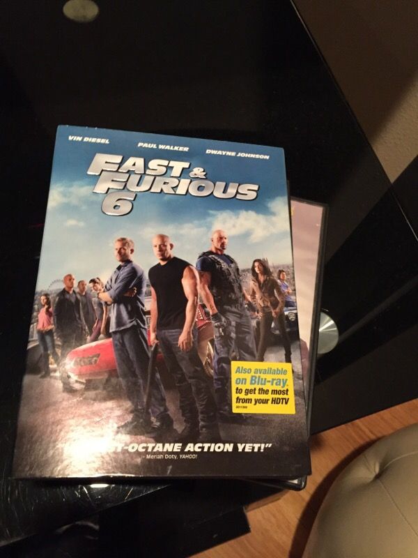 FAST & FURIOUS 6 DVD
