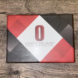 What’s The Sum Math Game 