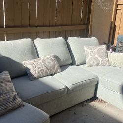 Large Modular Sectional Sofa with Pull-Out Bed