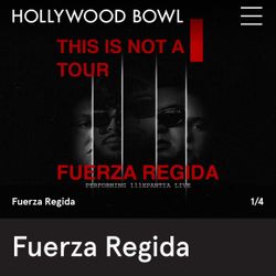  Selling Fuerza Regida Tickets Cash only 