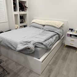 Queen bed frame