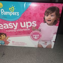Brand new pampers easy ups diapers  2t-3t
