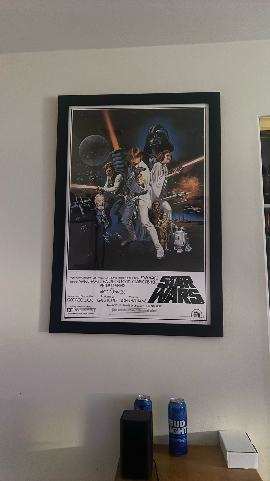 Star Wars Poster In Frame 