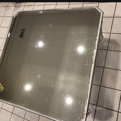 Mirrored Glass Coffee Table 