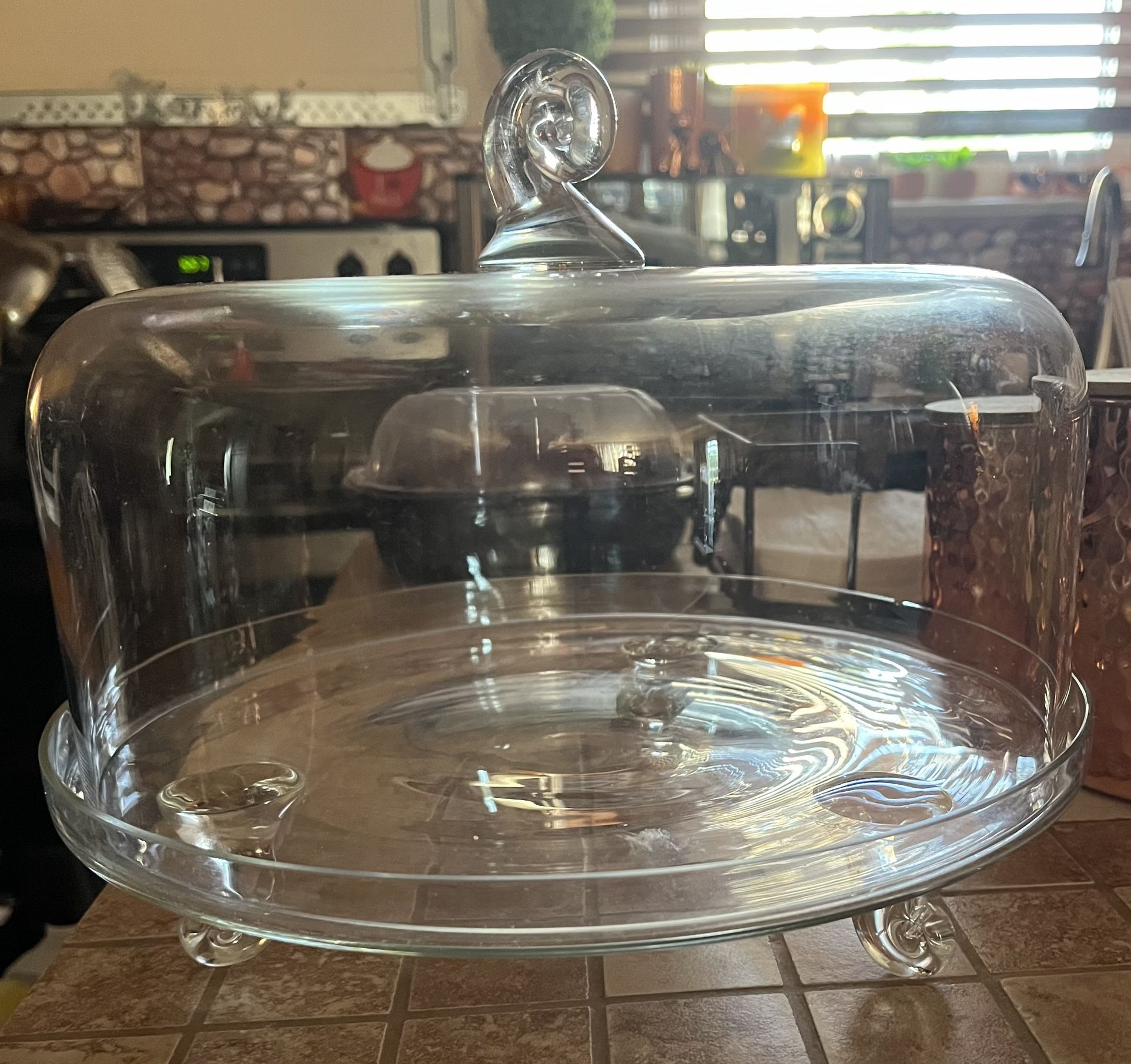 Glass Cake Dish