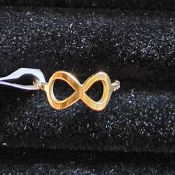 Infinity Stainless Ring- Size 7