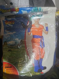 Child large goku no wig