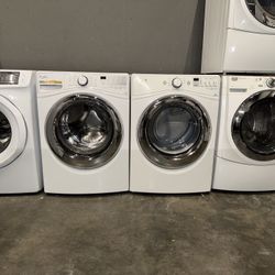 WHIRLPOOL XL CAPACITY WASHER DRYER ELECTRIC SET 