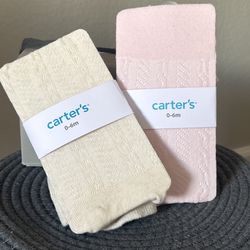 0-6m Carter’s tights 