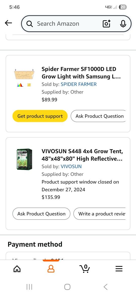 Grow Tent Light 