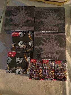 Pokemon Pitch Black PKMC ETB / Booster Boxes