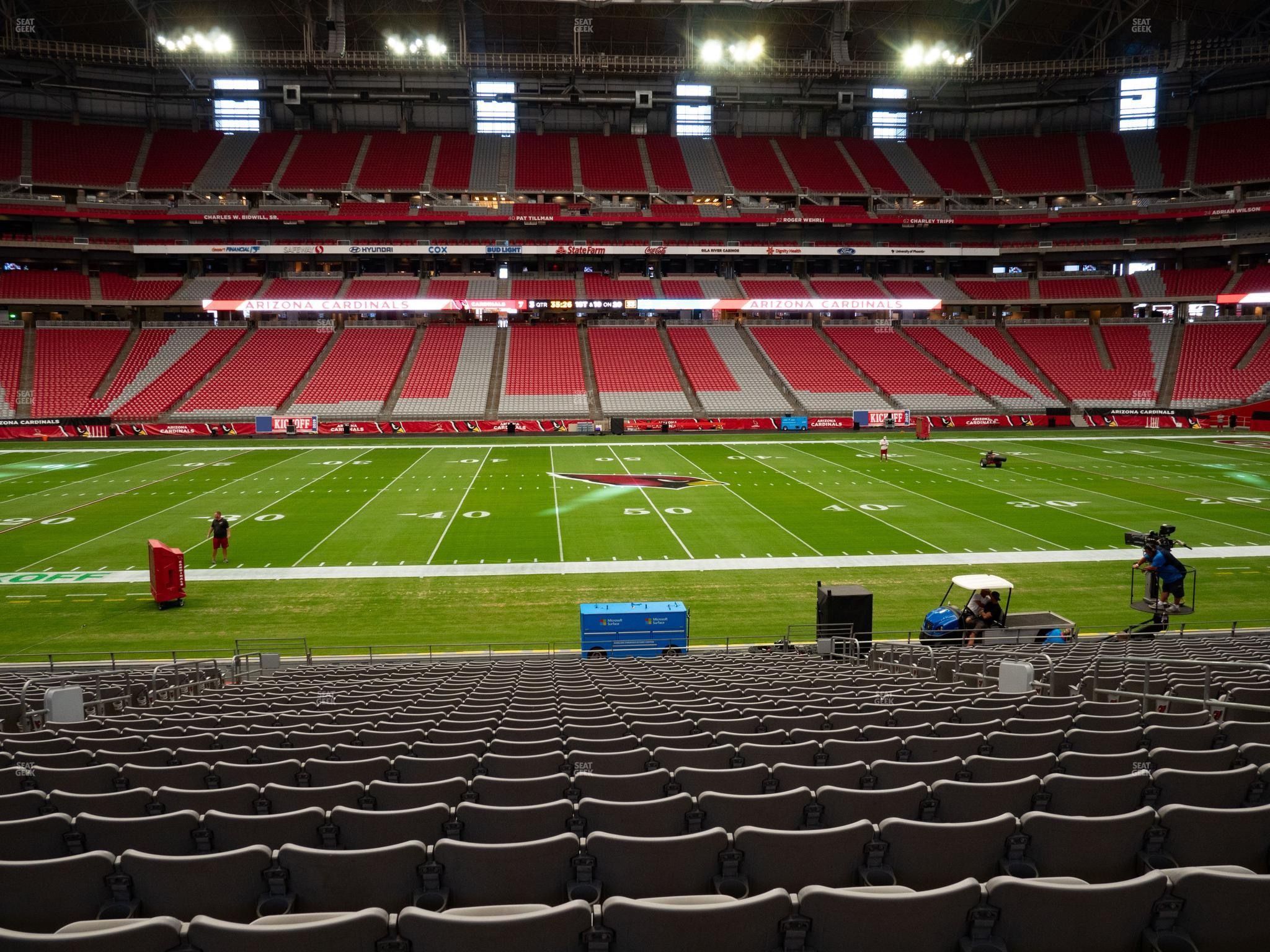 Sec 109 Row 15 Cardinal Tickets