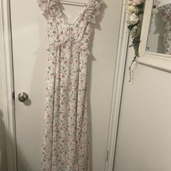 Floral Long Dress 