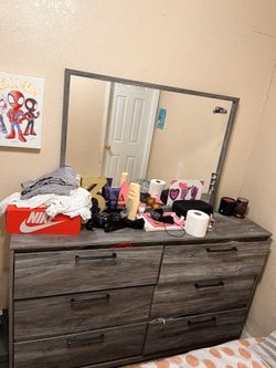 Bed Frame And Dresser