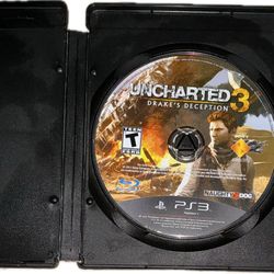 PS3 Uncharted 3 Drakes Deception Only Disc