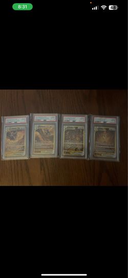 Pokemon slab crown set of 4