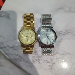 Watches For Sale/ Relojes A La Venta (Burberry & Michael Kors), $80
