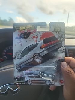 Hot Wheels Premium Honda CRX Japan Historic