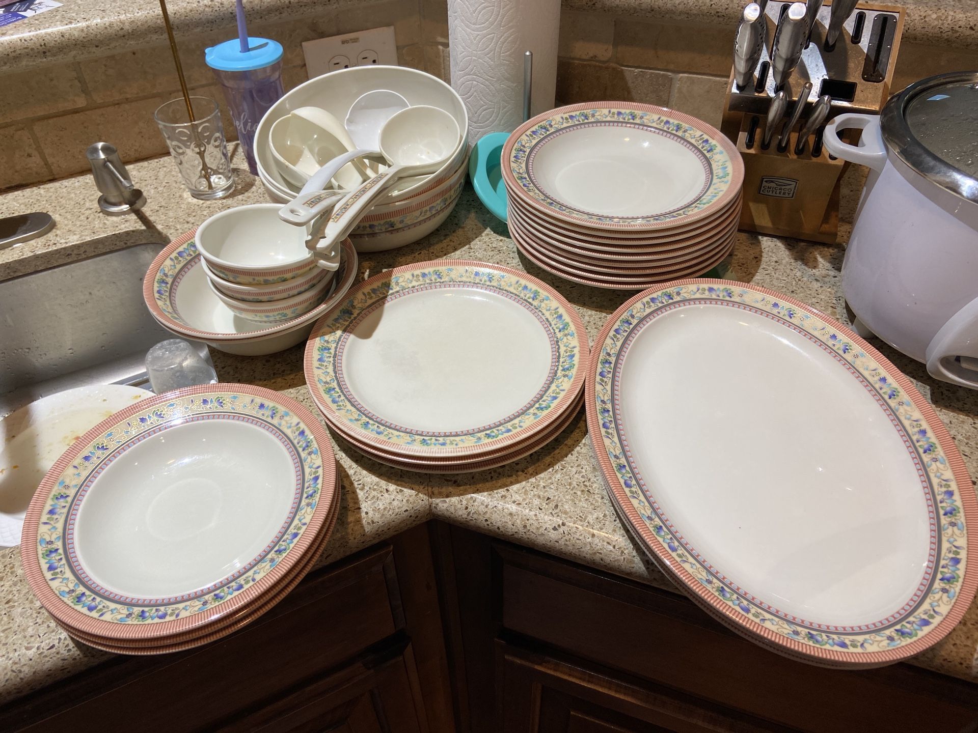 Melamine Dinner set