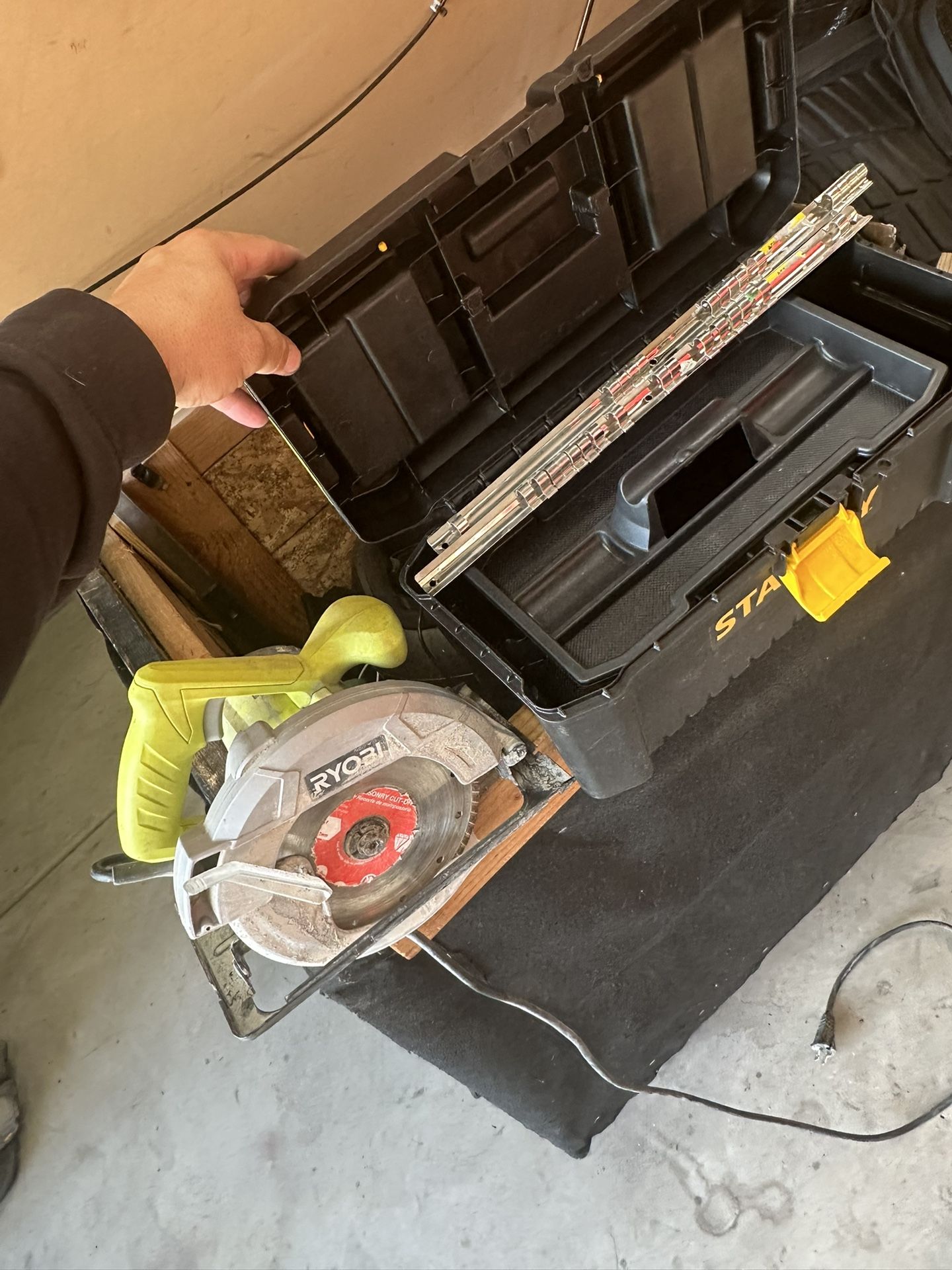 Saw And Tool Box