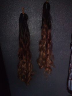 Ombre Style Human Virgan Hair