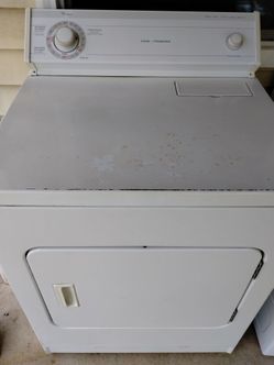 Whirlpool electric dryer extra large capacity Heavy metal