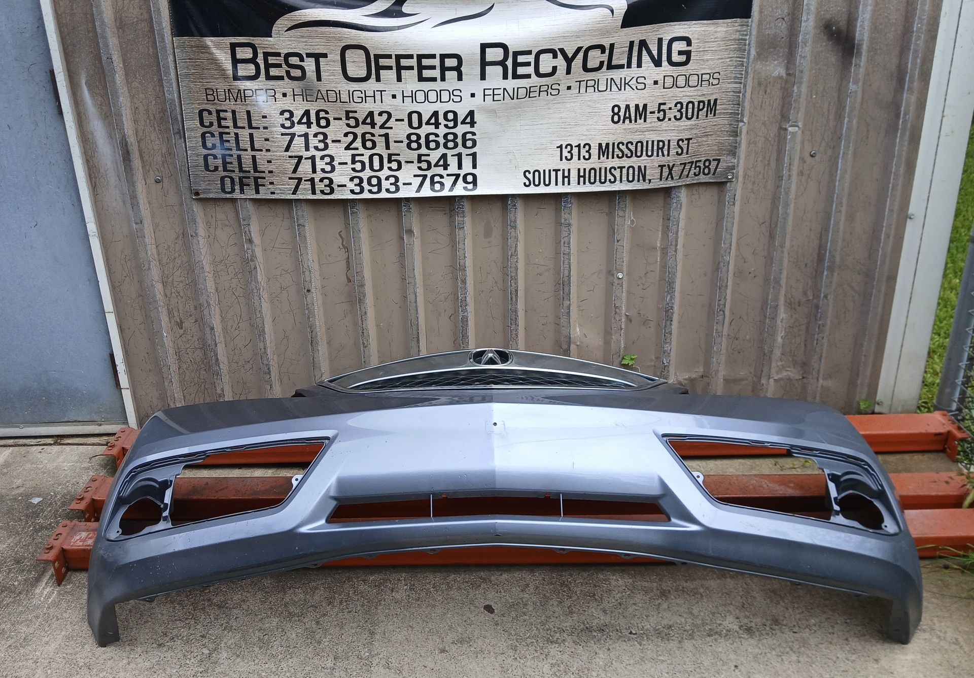 2013- 2015 Acura RDX Front Bumper Oem