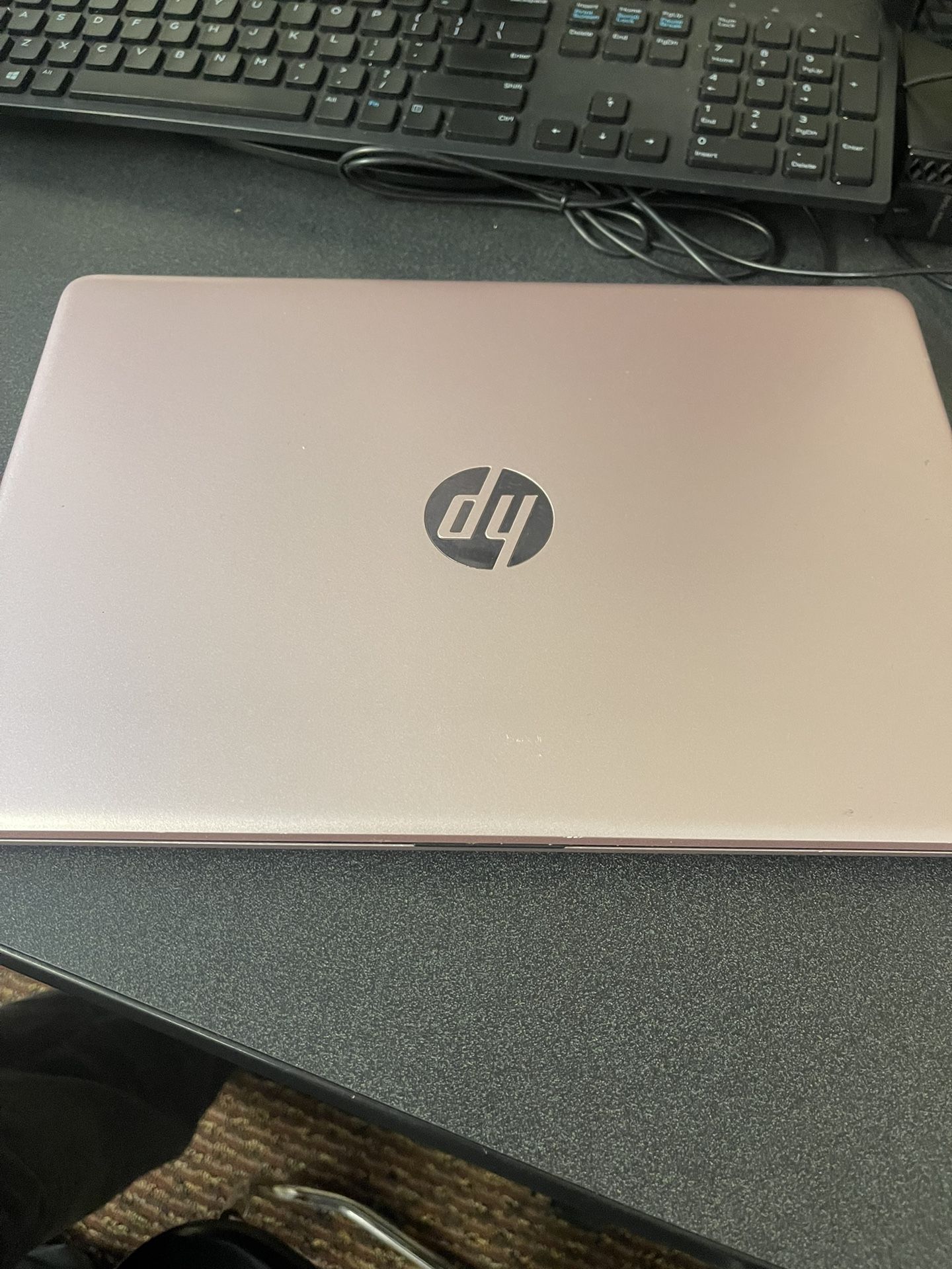 Rose gold Hp Laptop
