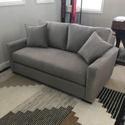 Grey Loveseat