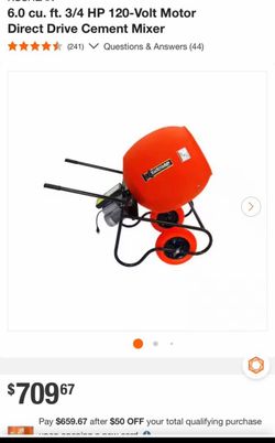 Cement mixer